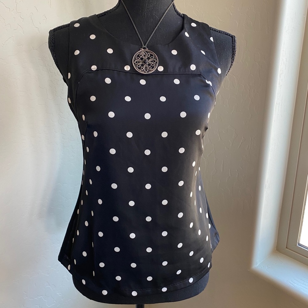 Ann Taylor Petite Sleeveless Blouse